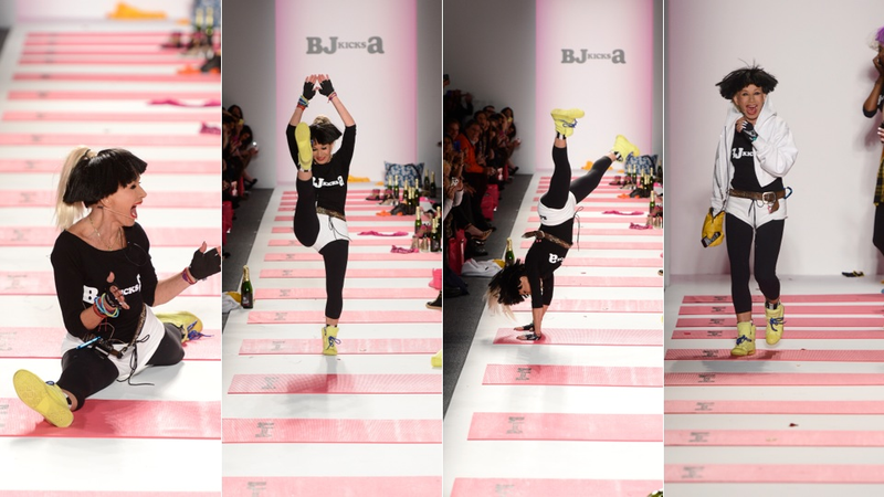 Illustration for article titled Betsey Johnson Debuts the High Energy Champagne Workout